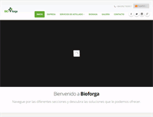 Tablet Screenshot of bioforga.com